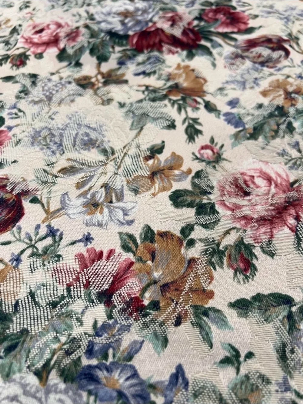 Set of 4 Cloth Floral Napkins